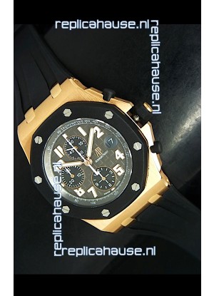 Audemars Piguet Royal Oak Offshore Pink Gold Swiss Watch - MIRROR REPLICA