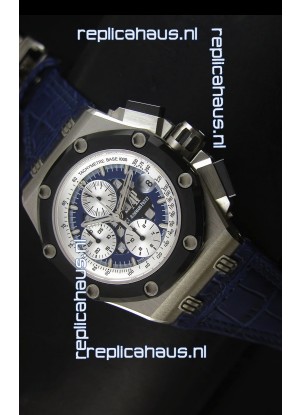 Audemars Piguet Royal Oak Offshore Rubens Barrichello Titanium Blue - 1:1 Mirror Replica