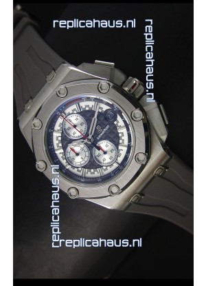 Audemars Piguet Royal Oak Offshore Michael Schumacher Quartz Movement Watch in Grey 