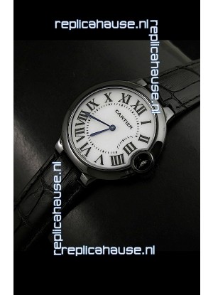 Cartier Ballon de Ladies Replica Watch in White Dial