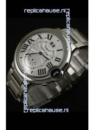 Cartier Ballon Blue de Japanese Replica Watch in White Dial