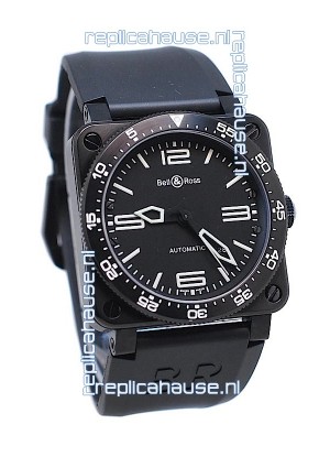 Bell and Ross BR 03 Type Aviation Carbon Swiss Automatic Watch
