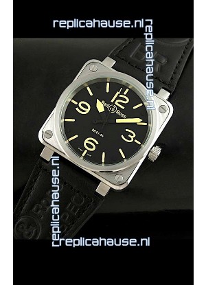 Bell and Ross BR01-94 Swiss Watch in Black Dial