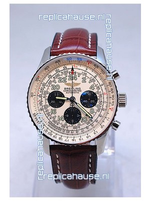 Breitling Navitimer Cosmonaute Swiss Replica Watch Steel Case