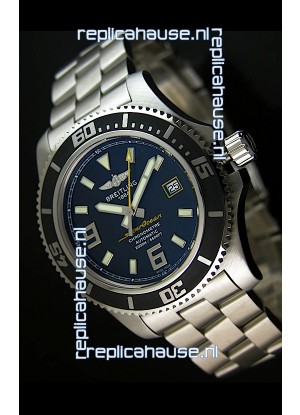 Breitling SuperOcean Abyss Swiss Replica Watch - 1:1 Mirror Replica - 44MM Yellow Markers