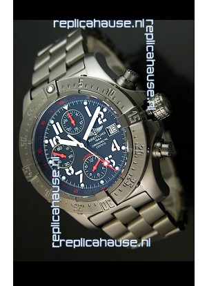 Breitling Skyland Avenger Swiss Replica Watch with PVD Coating - Mirror Replica