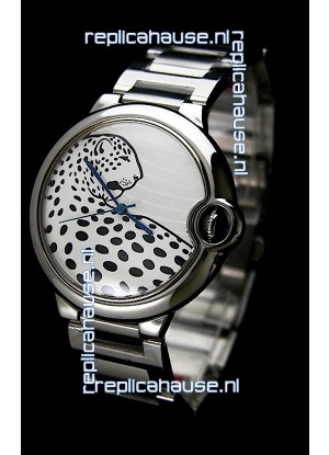 Cartier Ballon de Swiss Replica Watch in White Dial