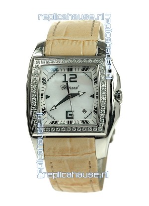 Chopard Two O Ten Ladies Swiss Replica Watch in Yellow Strap