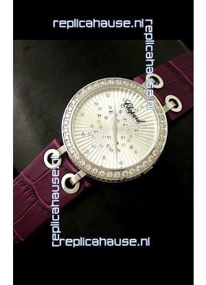 Chopard Xtravaganza Ladies Japanese Replica Watch in Silver Dial