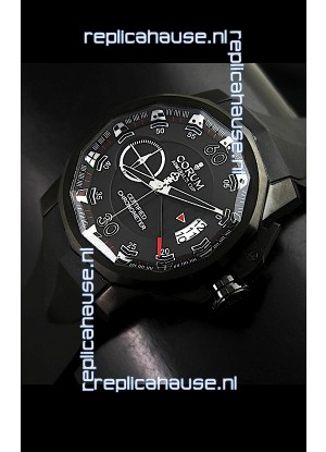 Corum Admiral's Cup Japanese Replica Watch in Black Dial