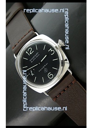 Panerai PAM380 Radiomir Black Seal Swiss Automatic Replica Watch in Brown Strap