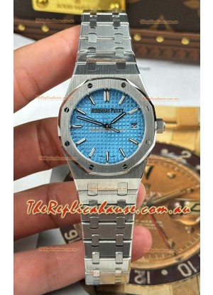 Audemars Piguet Super Clone Royal Oak 77450 34MM 904L Steel Ice Blue Dial Watch 