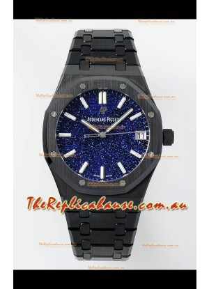 Audemars Piguet Royal Oak 15500 Black Ceramic Starry Dial Super Clone Replica Watch 