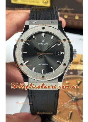 Hublot Super Clone Classic Fusion Titanium Grey Dial 42MM Watch