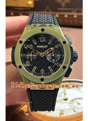 Hublot Big Bang Super Clone 20th Anniversary Titanium Rose Gold Casing Replica Watch 
