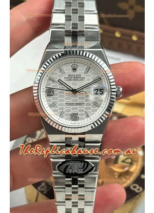 Rolex Land-Dweller 127234 Steel Honeycomb 36MM Swiss Replica Watch 