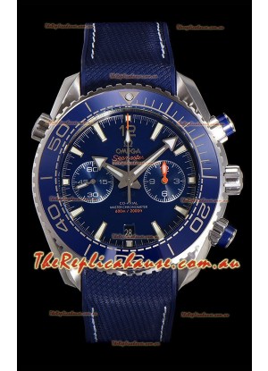 Omega Super Clone Planet Ocean 600M Chronograph 904L Steel Replica Watch 
