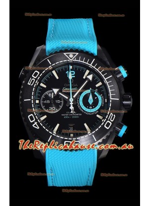 Omega Super Clone Planet Ocean 600M Chronograph Emirates Edition Swiss Replica