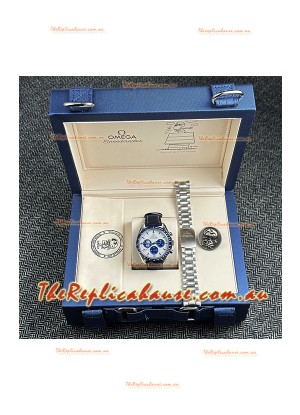 Omega Speedmaster Super Clone 50th Anniversary Snoopy Edition (Full Set with Snoopy Box) 