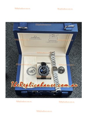 Omega Speedmaster Super Clone 50th Anniversary Snoopy Edition (Full Set with Snoopy Box) 