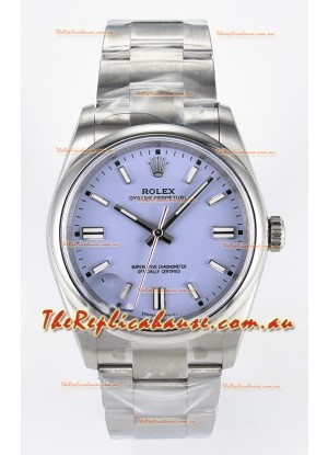 Rolex Oyster Perpetual Super Clone REF#126000 36MM Purple Dial Swiss Replica