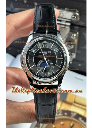 Patek Philippe 5205-001 Complications MoonPhase Super Clone Watch Dark Grey Dial