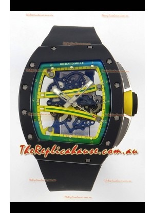 Richard Mille Super Clone RM061 Ceramic RMUL2 Edition Watch Green Dial