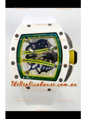 Richard Mille Super Clone RM061 Ceramic RMUL2 Edition Watch Green Dial