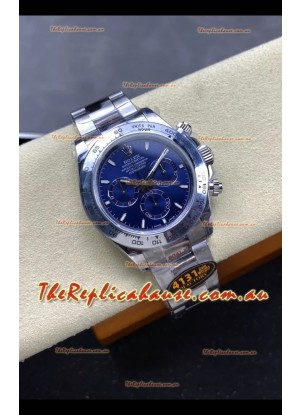 Rolex Daytona Super Clone M116509 Original Cal.4131 Movement - 904L Steel Watch in Blue Dial
