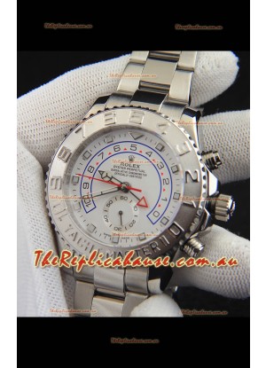 Rolex Yachtmater II Japanese Movement Replica Watch 44M Stainless Steel 