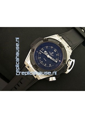 Hublot King Power Diver 4000m Swiss Replica Watch in Black