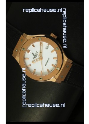Hublot Classic Fusion 39MM Rose Gold Swiss Watch 