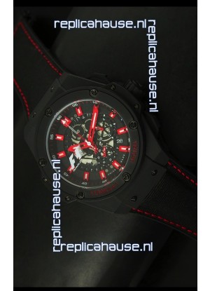 Hublot Big Bang King F1 MONZA Edition PVD Swiss Quartz Watch 45MM