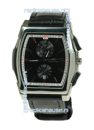 IWC Da Vinci Japanese Replica Watch in Black Dial