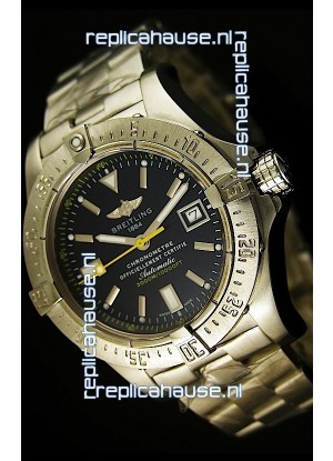 Breitling Avenger Seawolf Swiss Replica Watch in Yellow Seconds Hands - 1:1 Mirror Replica Watch