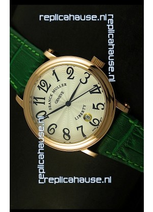 Franck Muller Master of Complications Liberty Japanese Watch in Green Strap