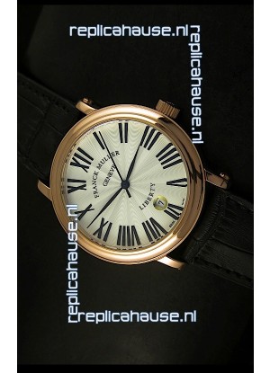 Franck Muller Master of Complications Liberty Japanese Watch Black Strap