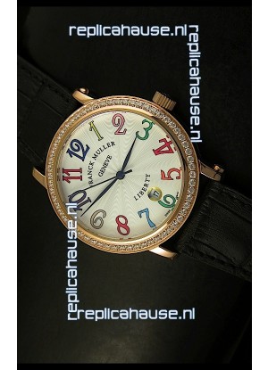 Franck Muller Master of Complications Liberty Japanese Watch in Black Strap