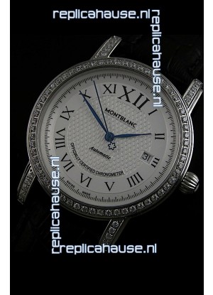 Mont Blanc Swiss Automatic Watch in Stainless Steel