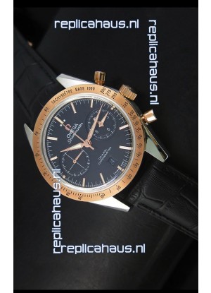 Omega Speedmaster Moon Watch Co-Axial Swiss Watch Two Tone Case - 1:1 Mirror Replica