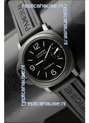 Panerai Luminor Marina Left Hand Wind PVD Swiss Watch