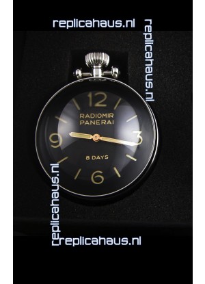 Panerai Radiomir 8 Days PAM581 Table Clock Swiss Watch with Box and Watch Stand