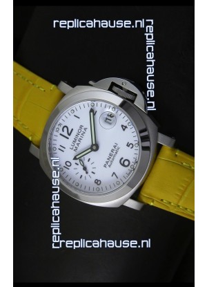 Panerai Luminor Marina PAM49 40MM Swiss Watch - Yellow Strap