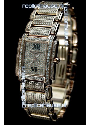Patek Philippe Twenty Four Rose Gold Ladies Swiss Watch
