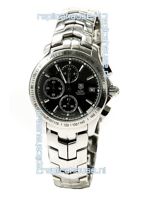 Tag Heuer Link 200 Meters Japanese Replica Quartz Watch in Black Dial