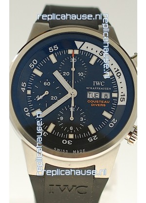 IWC Aquatimer Chronograph Cousteau Divers Swiss Watch