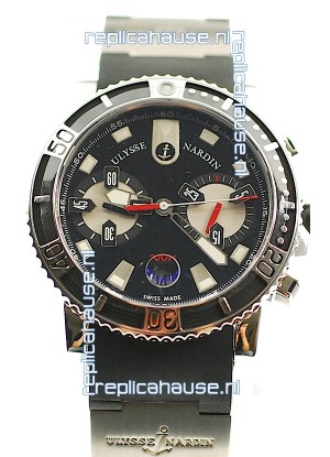 Ulysse Nardin Maxi Marine Diver Chronograph Swiss Replica Watch 