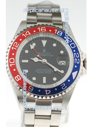 Rolex GMT Masters II 2011 Edition Replica Blue and Red Ceramic Bezel Watch