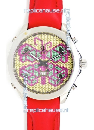 Jacob & Co. The Five Time Zone Butterfly Swiss Replica Watch