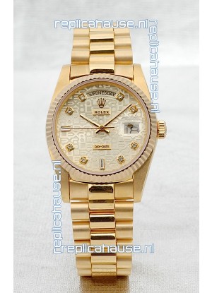 Rolex Day Date Gold Japanese Replica Watch